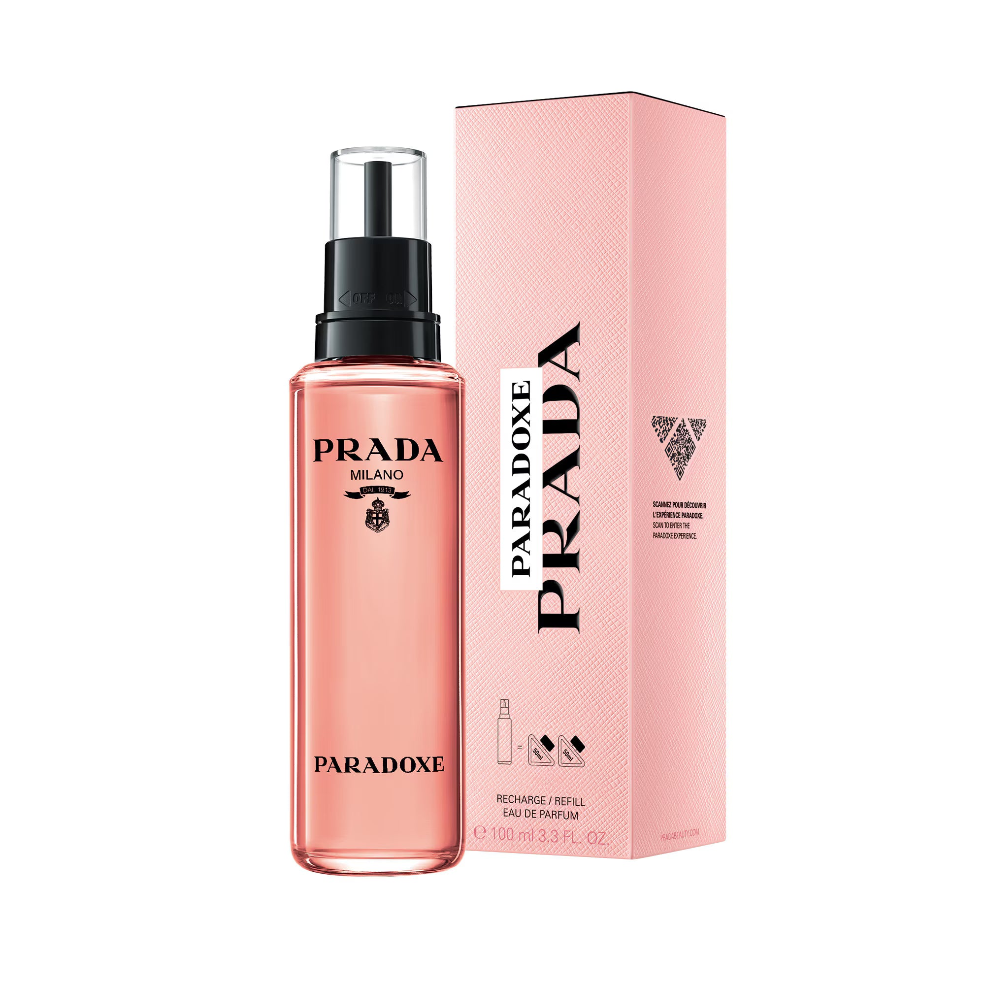 Prada Eau de parfum paradoxe signature de féminité