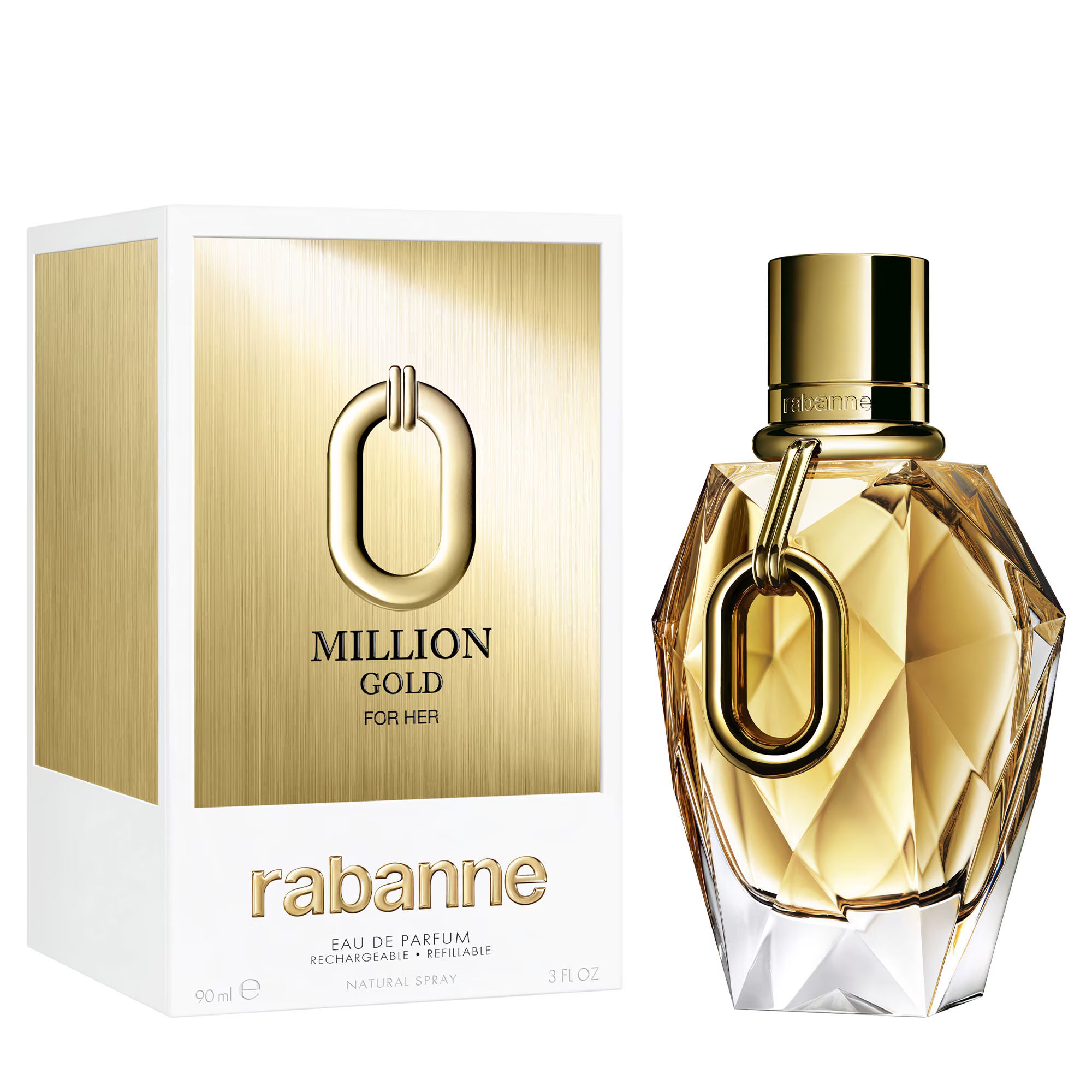 Rabanne MILLION GOLD FOR HER Eau de parfum intense - rechargeable