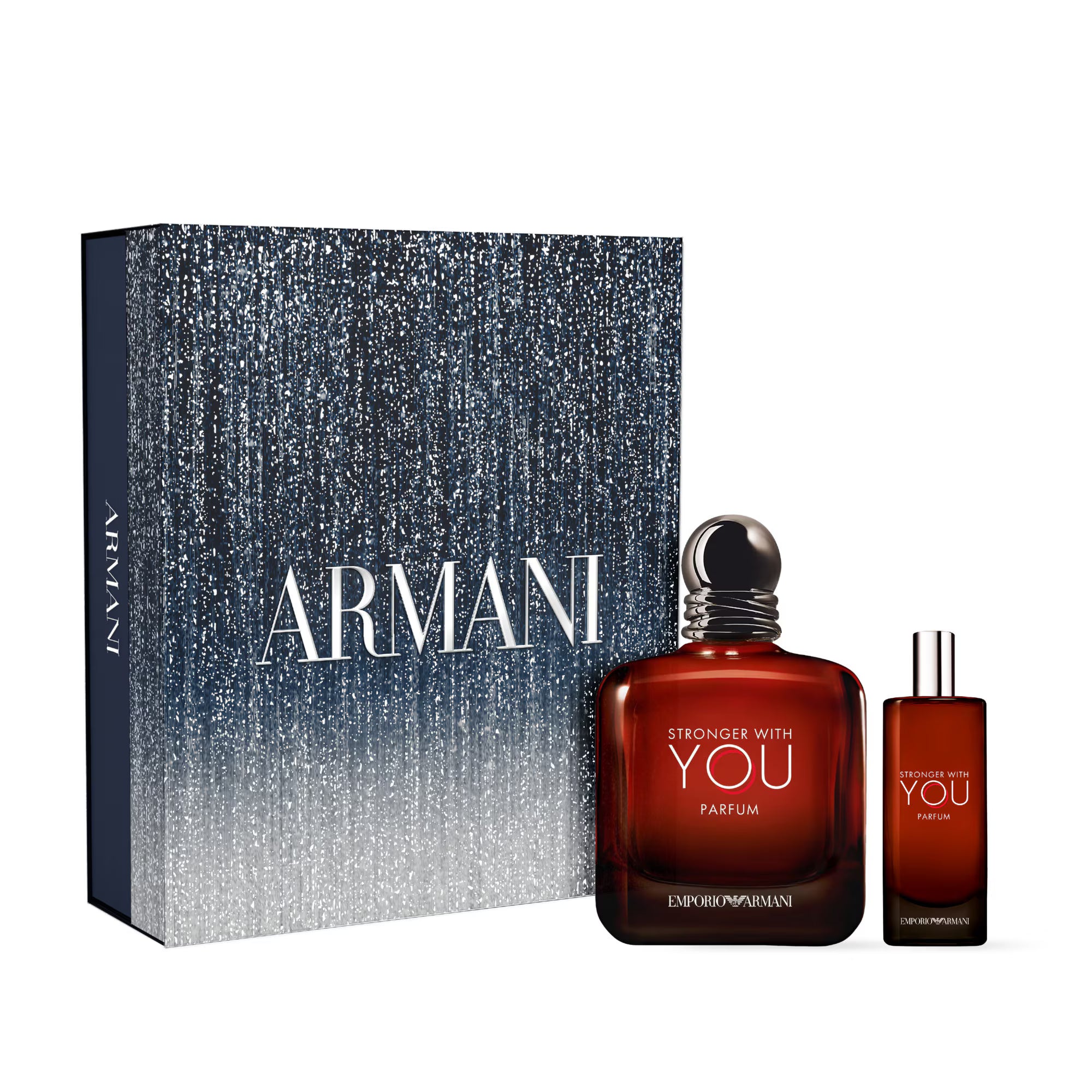 Armani STRONGER WITH YOU Coffret parfum 100ml + vaporisateur voyage 15ml