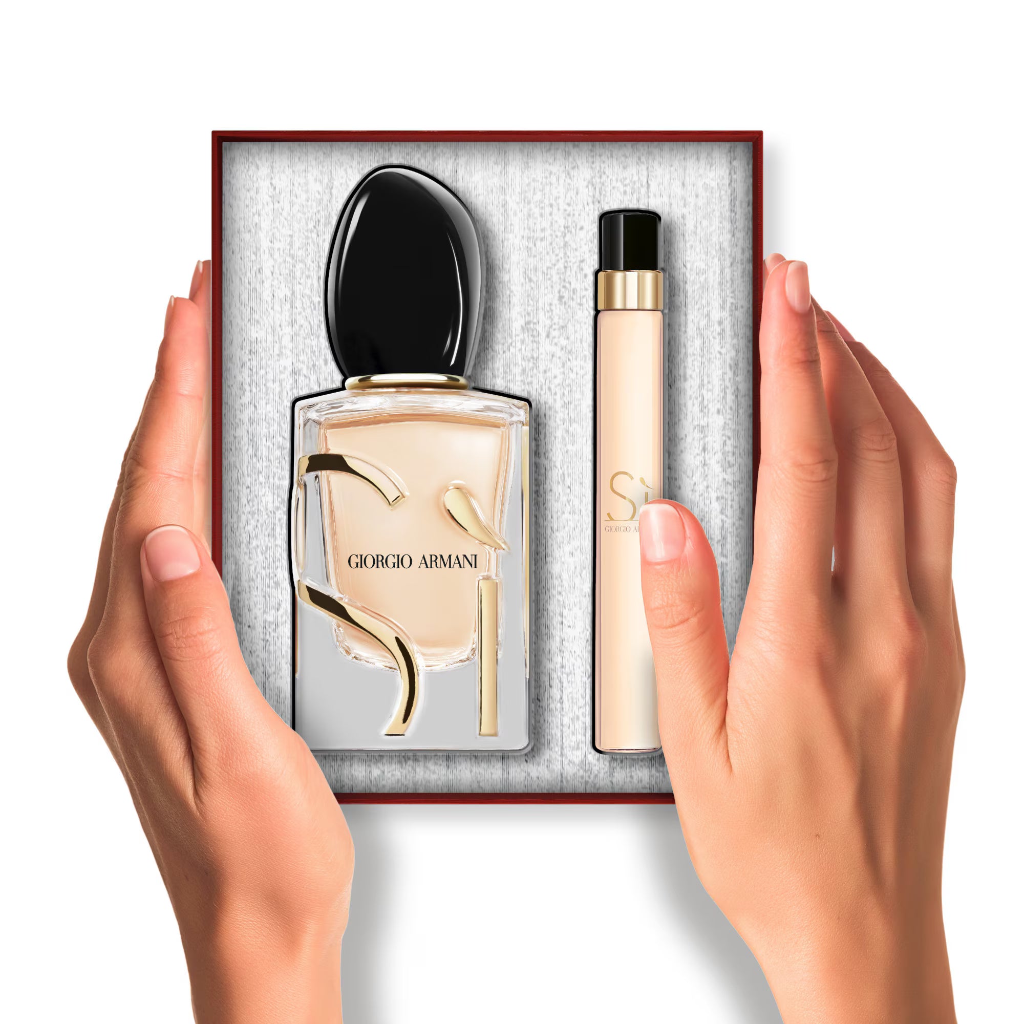 Armani SÌ Coffret eau de parfum 50ml + vaporisateur voyage eau de parfum 10ml